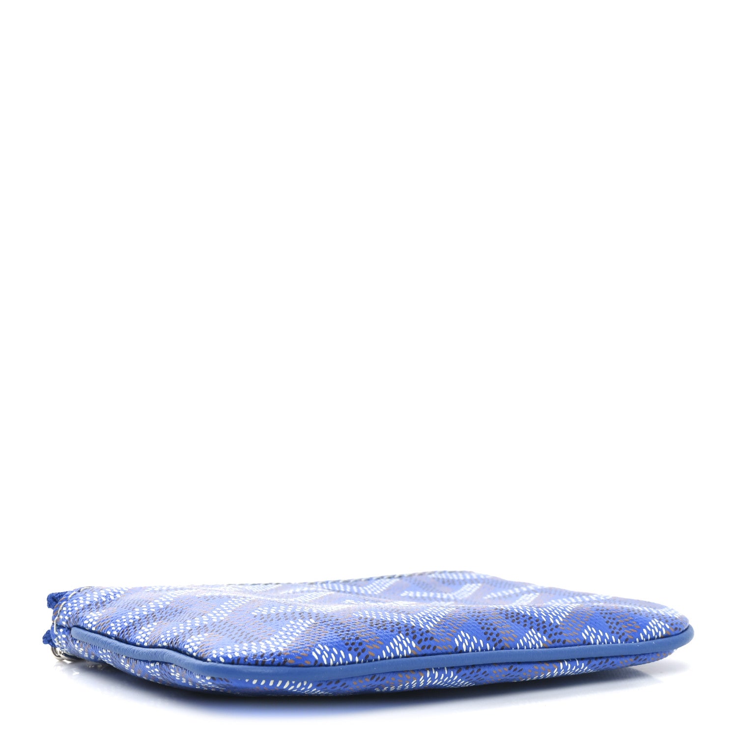 Goyard Goyardine Nano Senat Key Pouch Blue 4 of 8