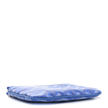 Goyard Goyardine Nano Senat Key Pouch Blue 4 of 8