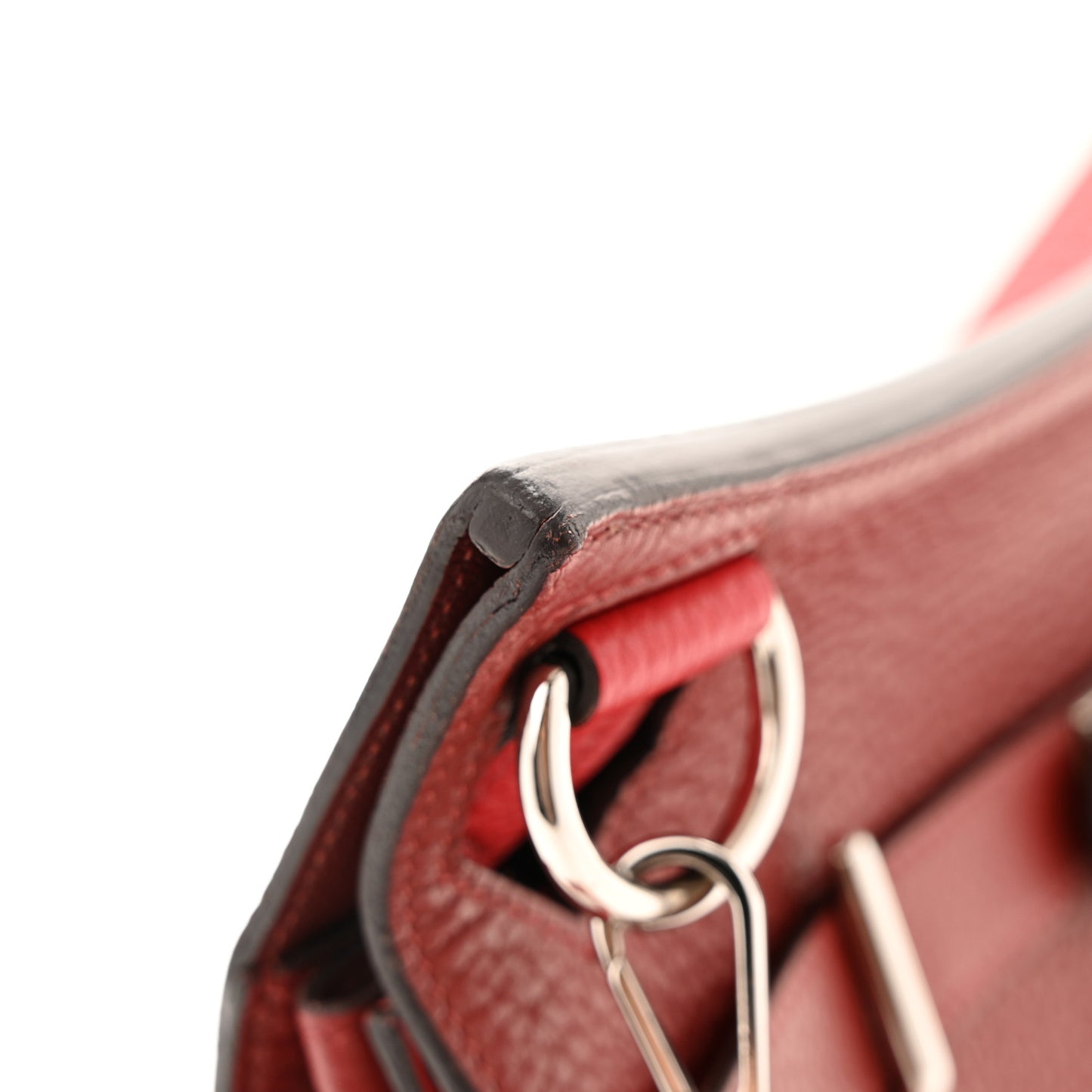 Taurillon Clemence Bi-Color Jypsiere 31 Rouge H Rouge Casaque