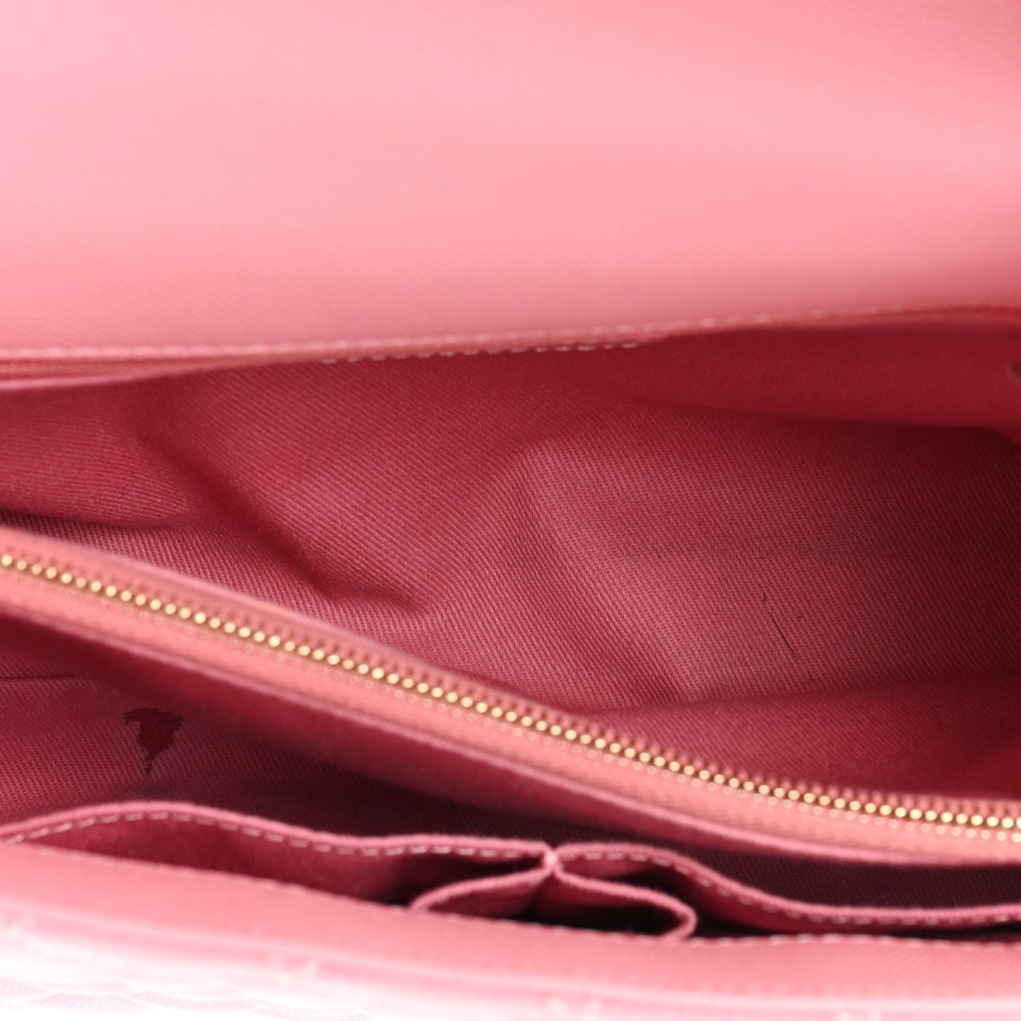 Caviar Quilted Small Coco Handle Flap Pink