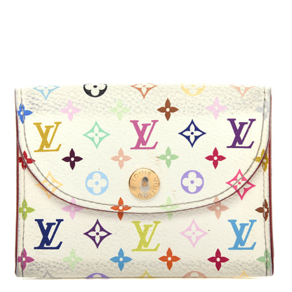 Louis Vuitton Monogram Multicolor Business Card Holder White 1 of 7