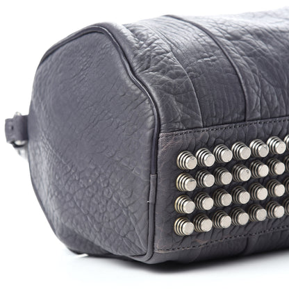 Alexander Wang Pebbled Lambskin Rockie Tundra Antique Silver Hardware 6 of 10