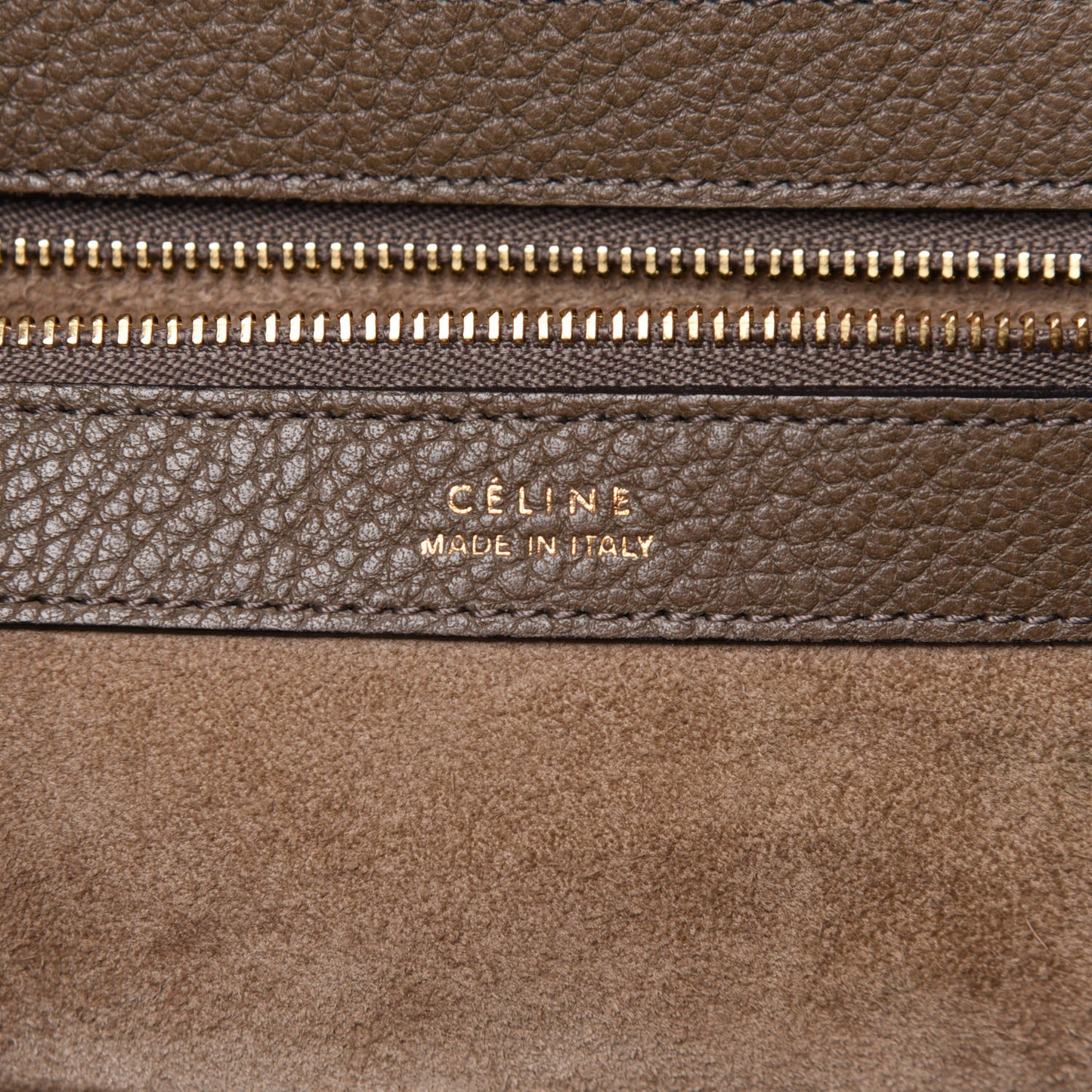 Soft Grained Calfskin Small Belt Cabas Phantom Taupe