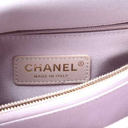 Chanel Caviar Quilted Small Coco Handle Flap Lilas Lilac 7 of 12