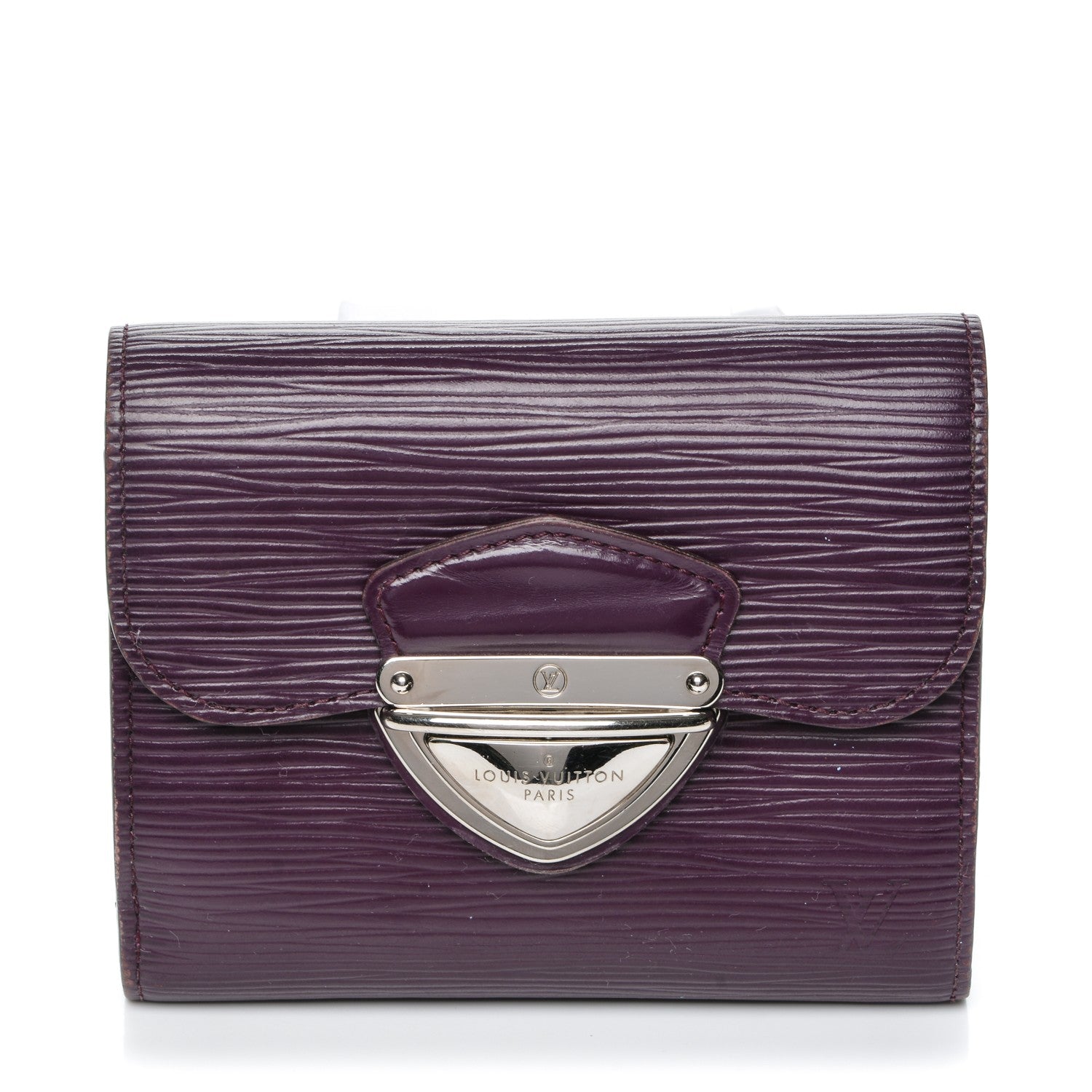 Louis Vuitton Epi Joey Wallet Cassis 1 of 7