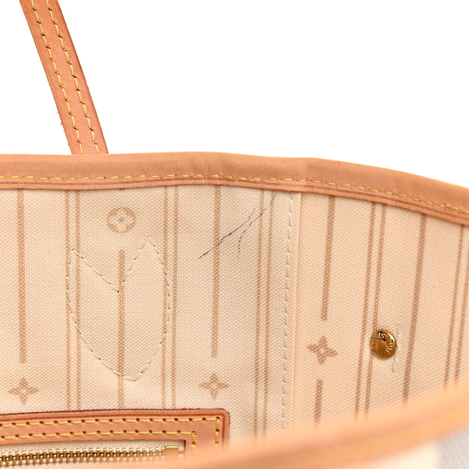 Louis Vuitton Damier Azur Neverfull MM 25 of 25