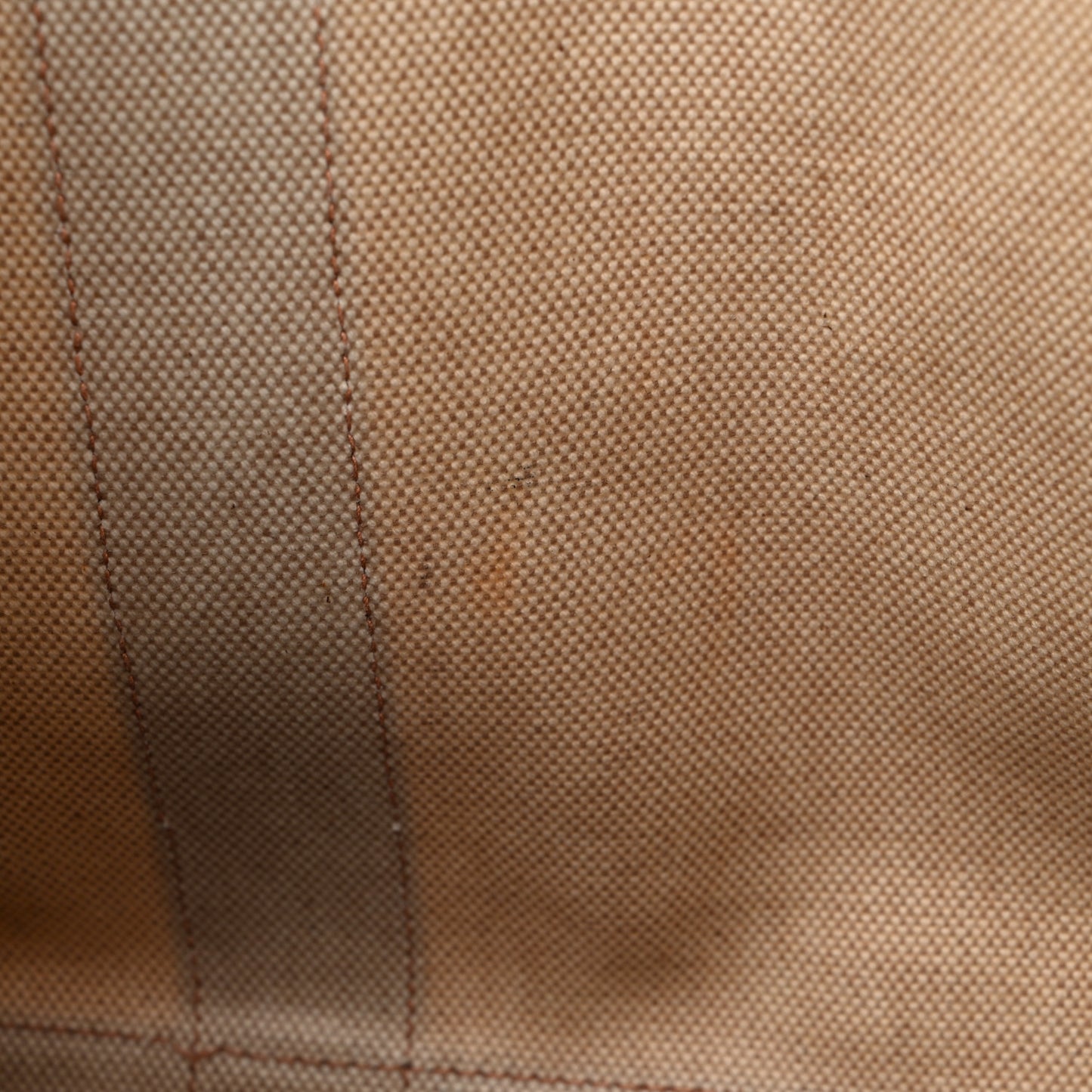 Buffle Skipper Toile Garden Party 36 MM Tote Marron Fonce