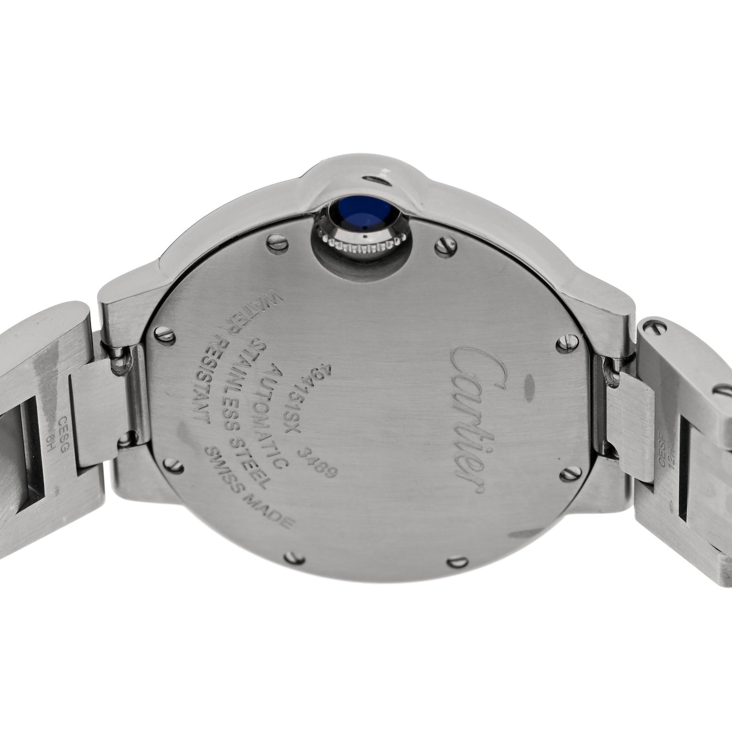 Stainless Steel 33mm Ballon Bleu De Cartier Automatic Watch