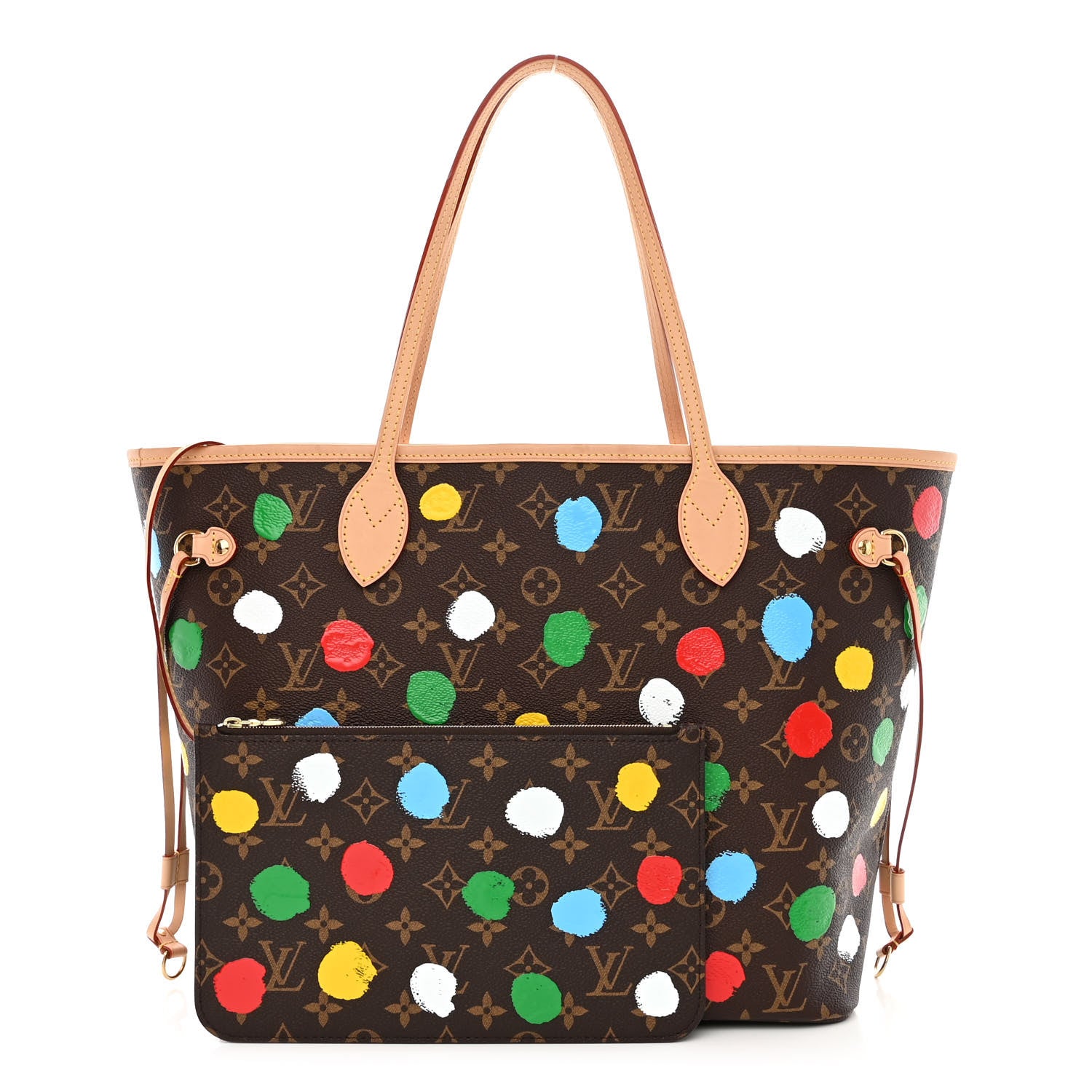 Louis Vuitton LV X YK Monogram Dots Neverfull MM 1 of 11