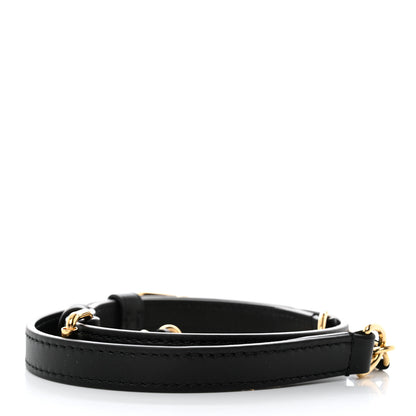 Louis Vuitton Calfskin Speedy Bandouliere 20 Shoulder Strap Black 2 of 4