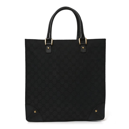 Gucci Monogram Tote Black 1 of 10