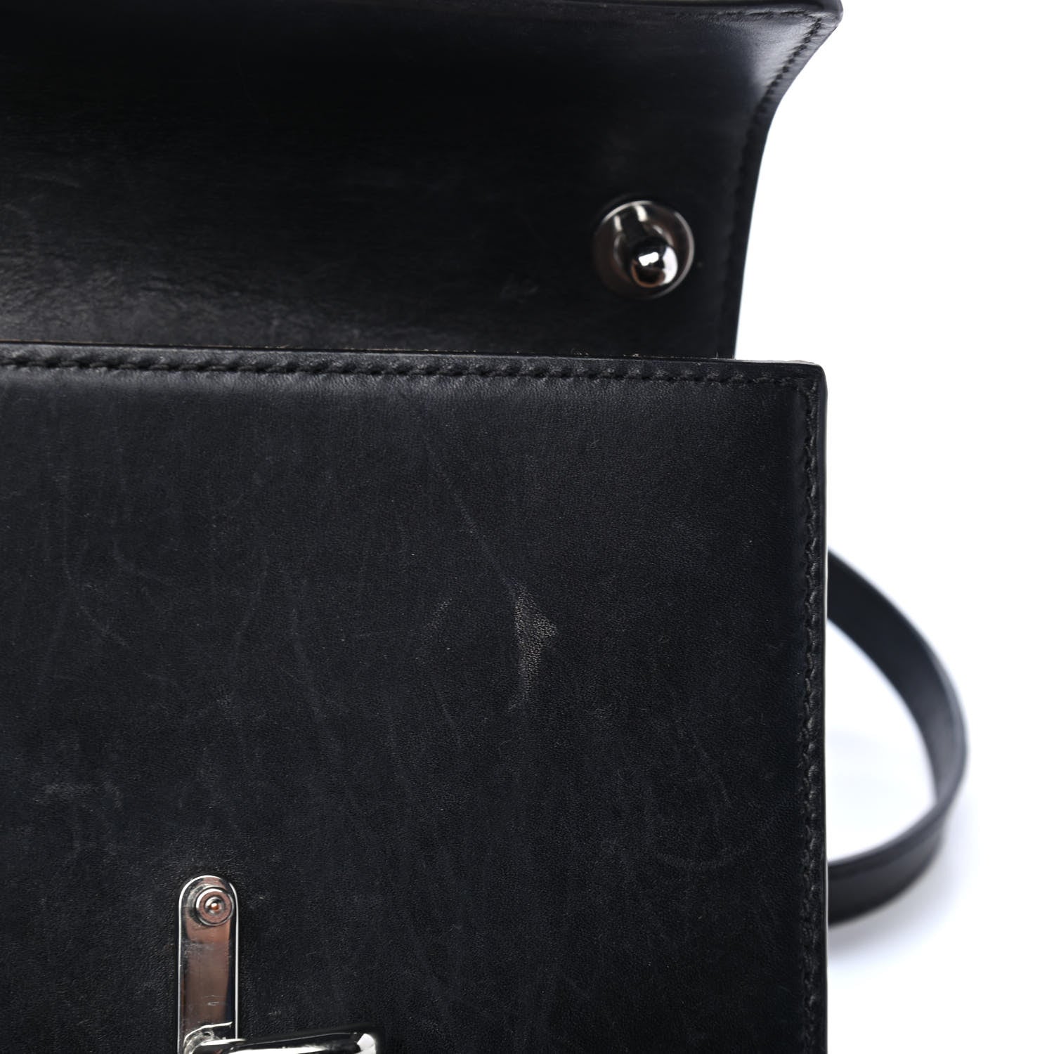 Alexander Wang Calfskin Small Hook Shoulder Bag Black 5 of 5