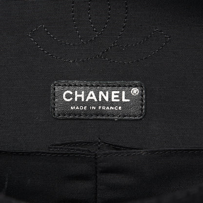 Chanel Tweed Strass Medium Pudong Double Flap Black 5 of 12