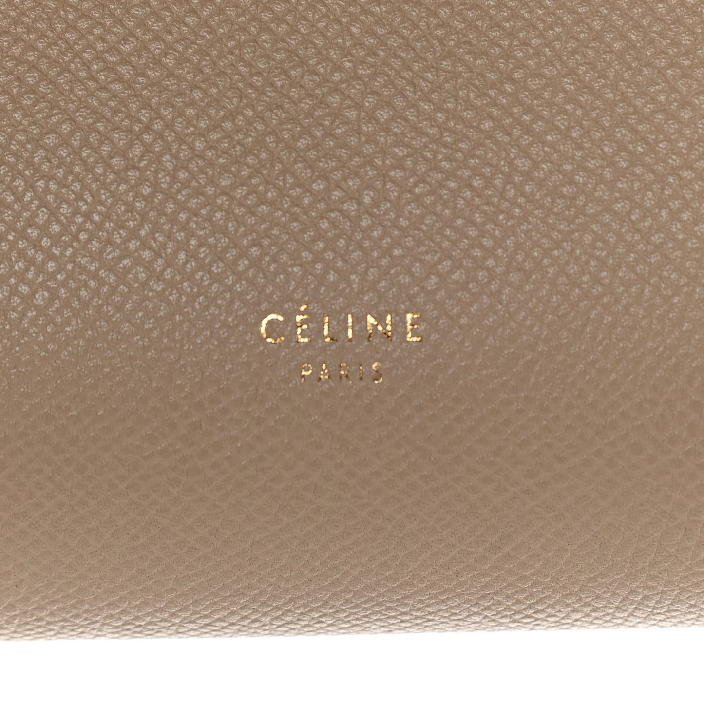 Grained Calfskin Micro Belt Bag Light Taupe