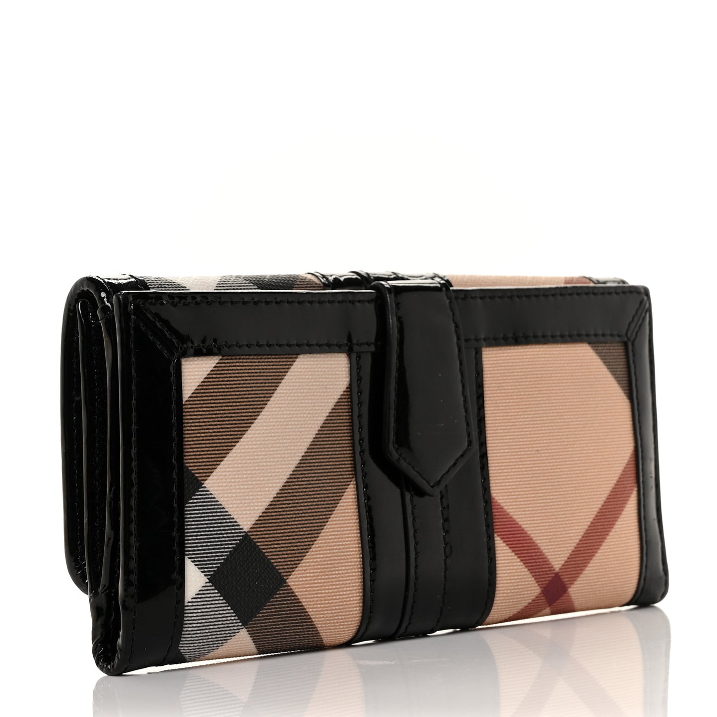 Nova Check Penrose Continental Wallet Black
