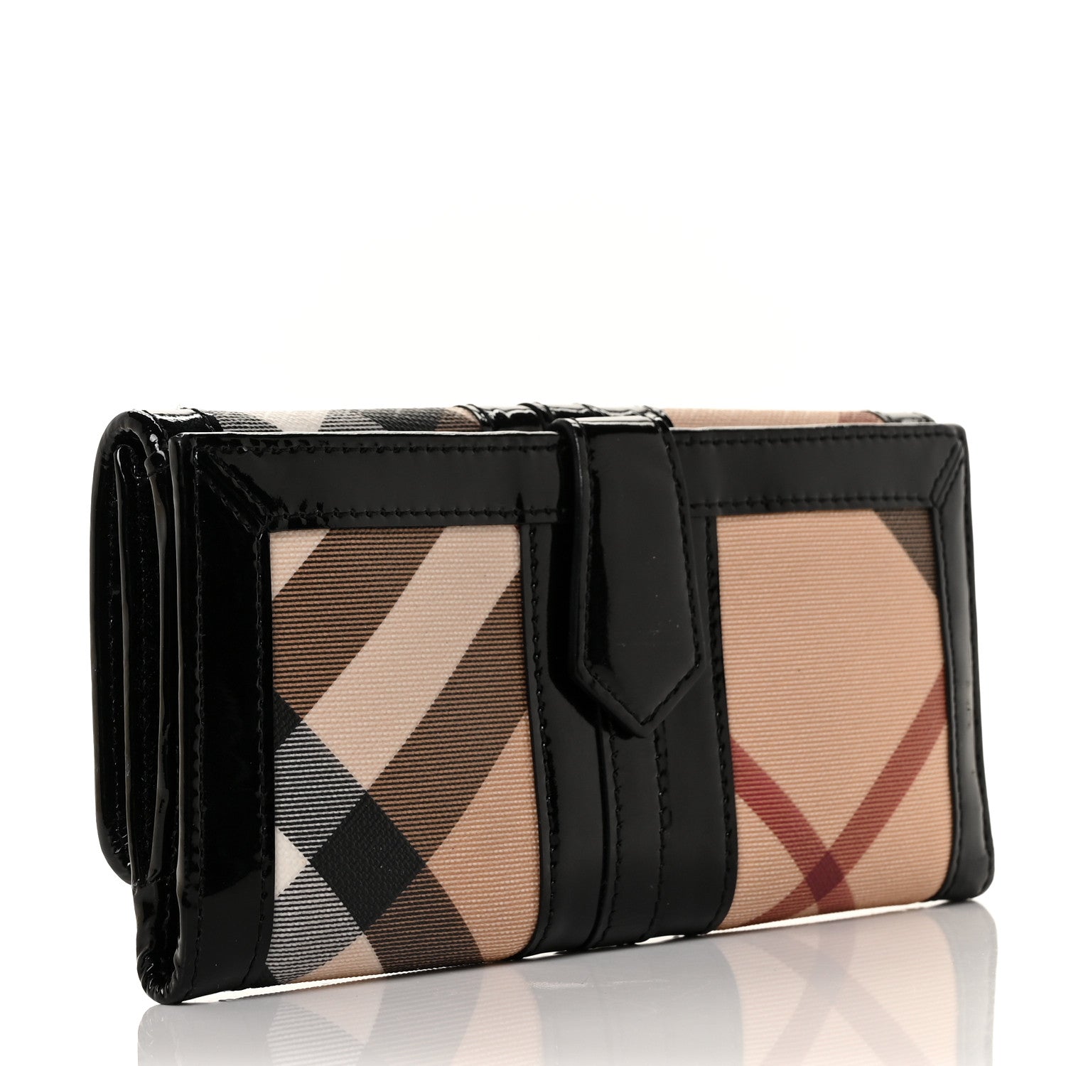Burberry Nova Check Penrose Continental Wallet Black 3 of 13