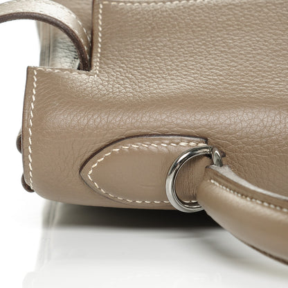 Hermes Taurillon Clemence Kelly Retourne 32 Etoupe 19 of 24