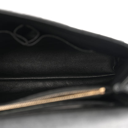 Chanel Caviar Lizard Quilted Large Coco Handle Flap Black 5 of 12