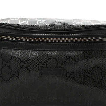 Gucci Imprime Monogram Belt Bag Black 8 of 9
