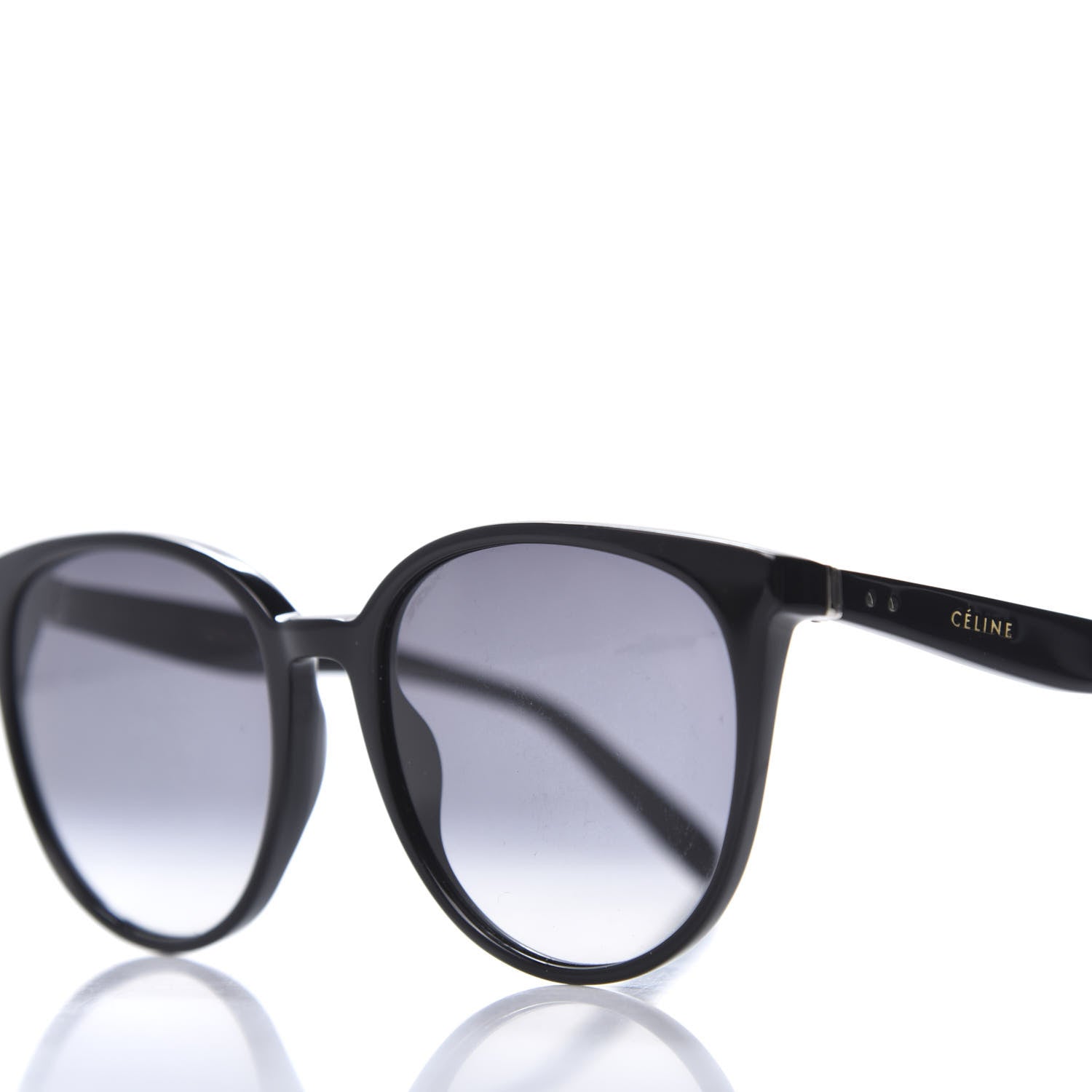 Celine Thin Mary Sunglasses CL 41068/S Black 7 of 7