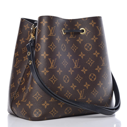 Louis Vuitton Monogram Neonoe MM Black 3 of 8