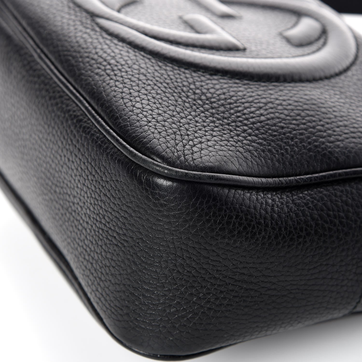 Gucci Pebbled Calfskin Small Soho Disco Bag Black 12 of 14