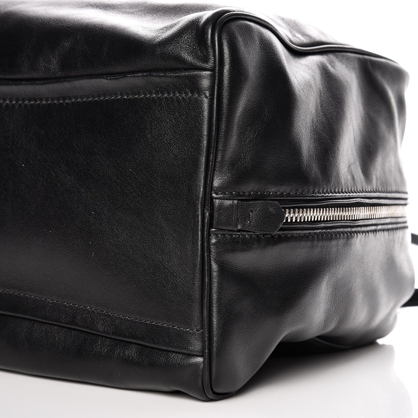 Soft Calf Large Inside Tote Black Mughetto