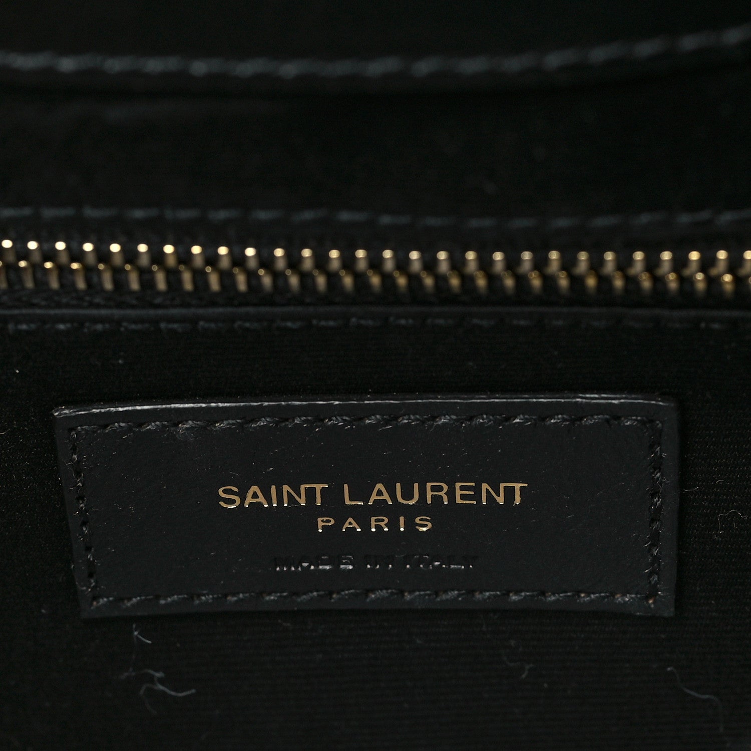 Saint Laurent Calfskin Y Quilted Monogram Large Loulou Chain Satchel Black 5 of 9