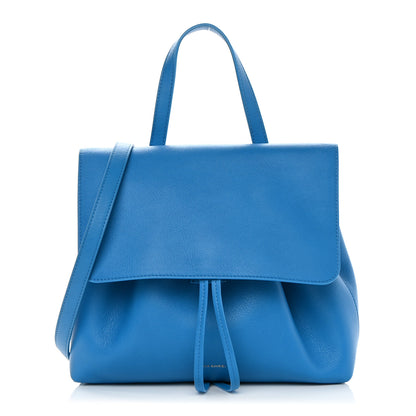 Mansur Gavriel Calfskin Mini Lady Bag Sea Blue 1 of 12