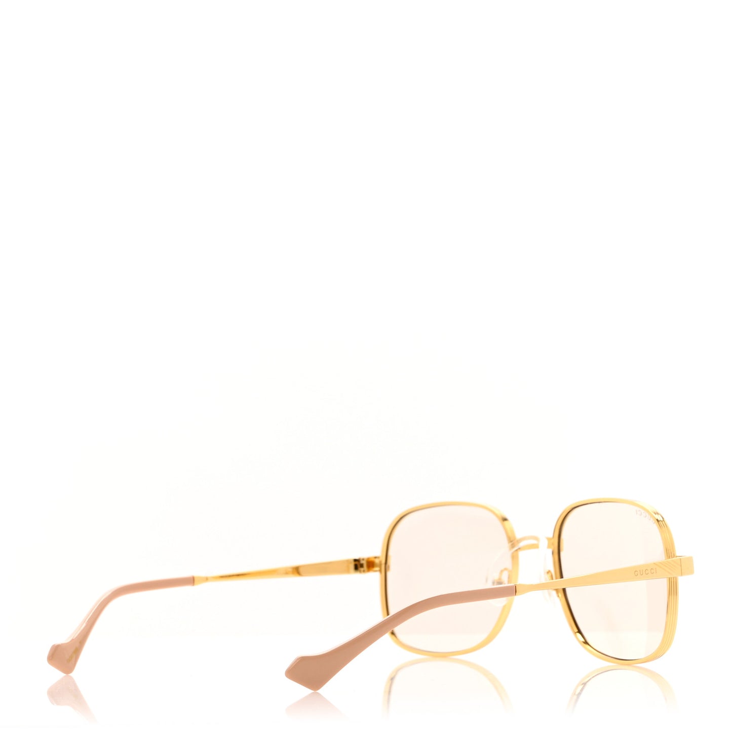Square Frame Sunglasses GG0788S Gold