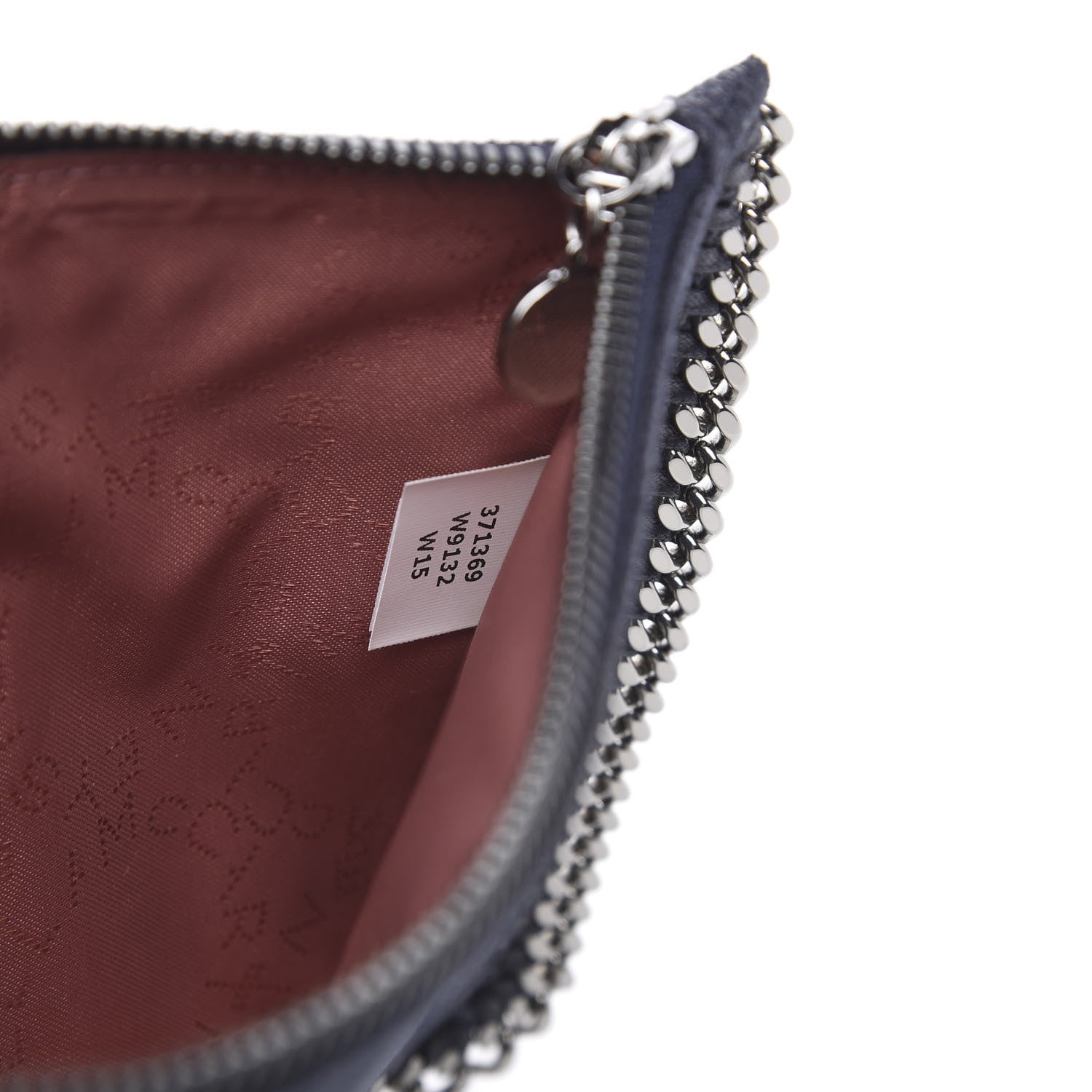 Stella McCartney Shaggy Deer Falabella Clutch Navy 7 of 8