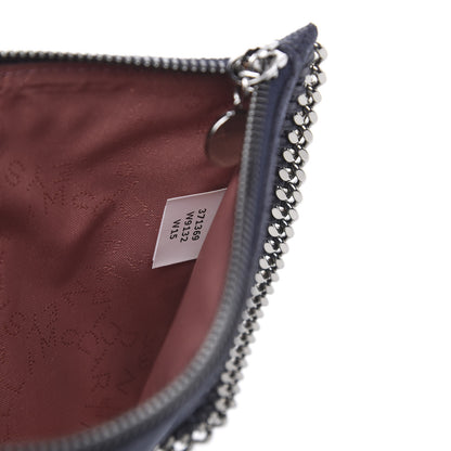 Stella McCartney Shaggy Deer Falabella Clutch Navy 7 of 8