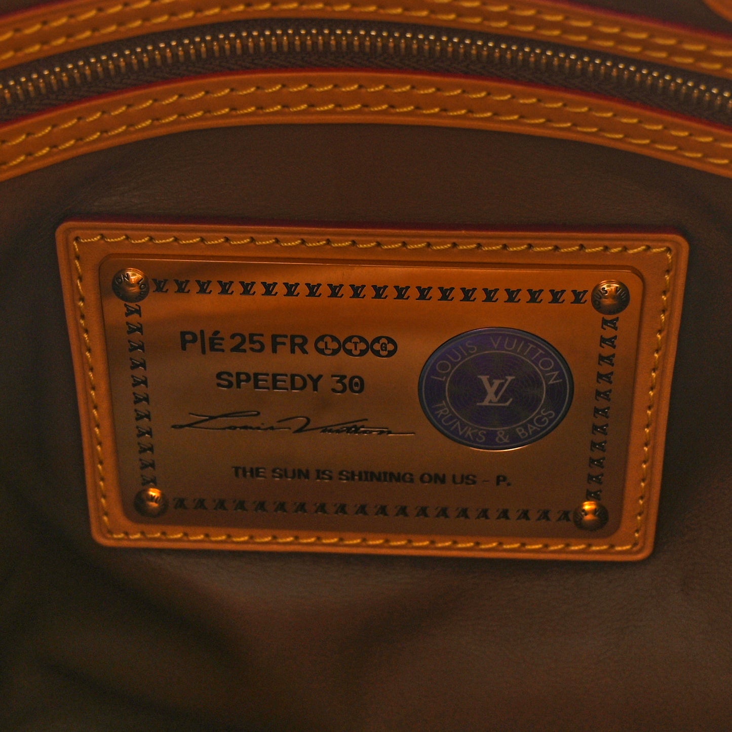 Calfskin Monogram Speedy P9 Bandouliere 30 Frozen Lime