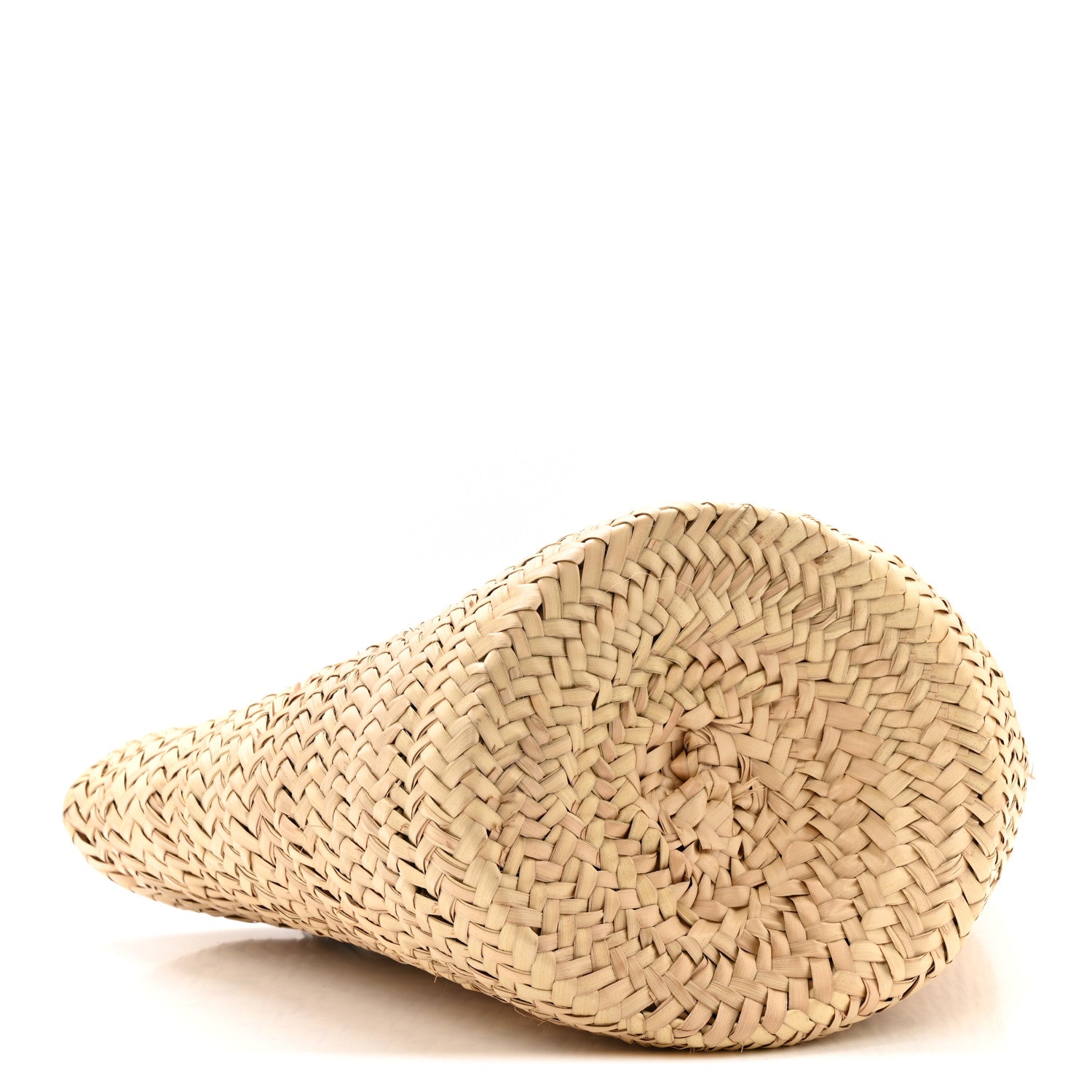 Christian Louboutin Woven Straw Loubishore Tote Natural Snow 4 of 13