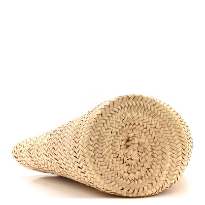 Christian Louboutin Woven Straw Loubishore Tote Natural Snow 4 of 13