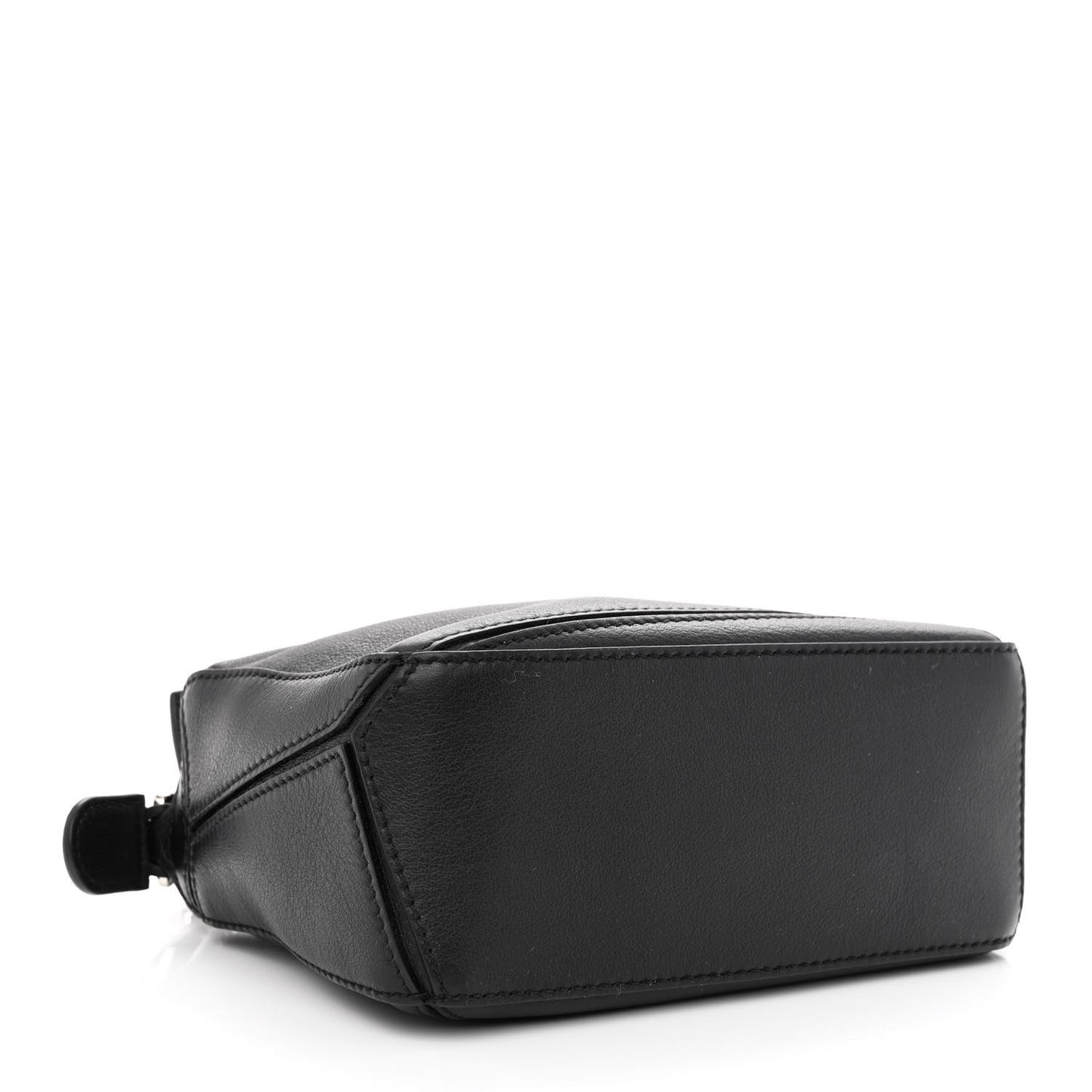 Calfskin Mini Puzzle Bag Black