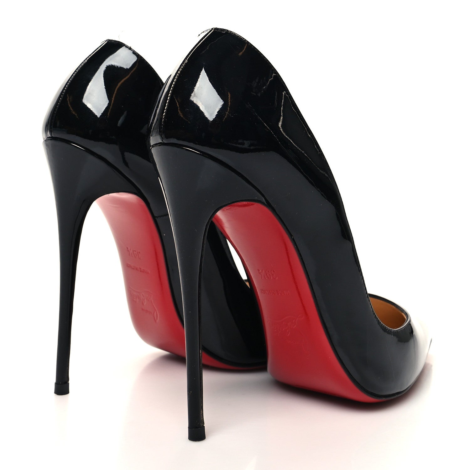 Christian Louboutin Patent So Kate 120 Pumps 39.5 Black 4 of 9