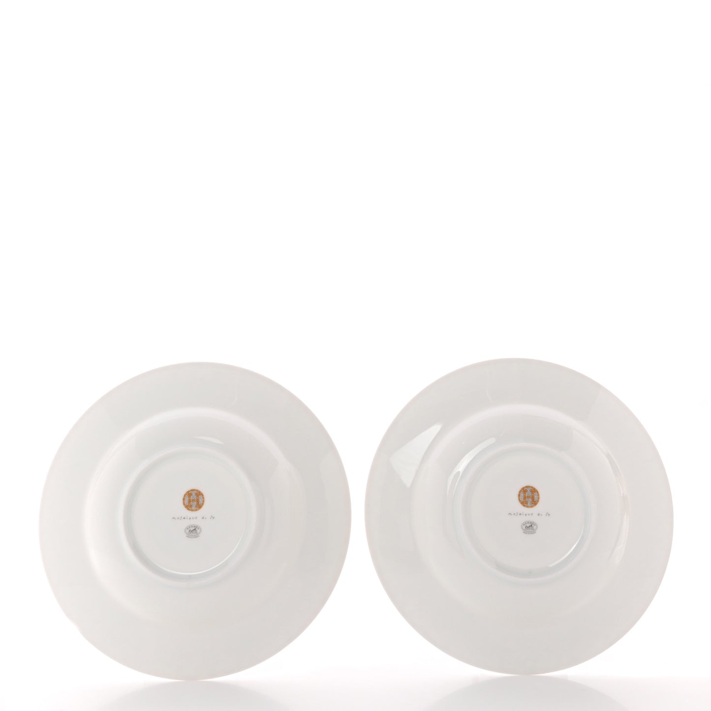 Porcelain Mosaique Au 24 Platine Soup Plate Set of 2