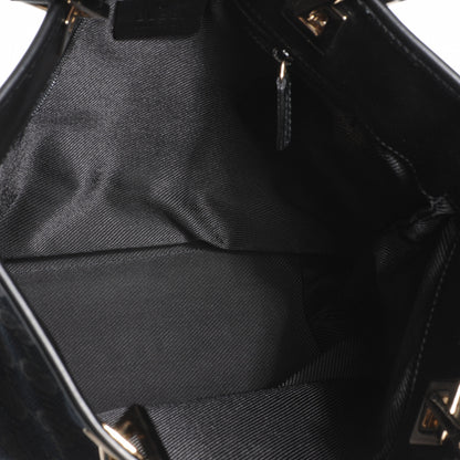 Gucci Monogram Small Bucket Tote Black 5 of 7