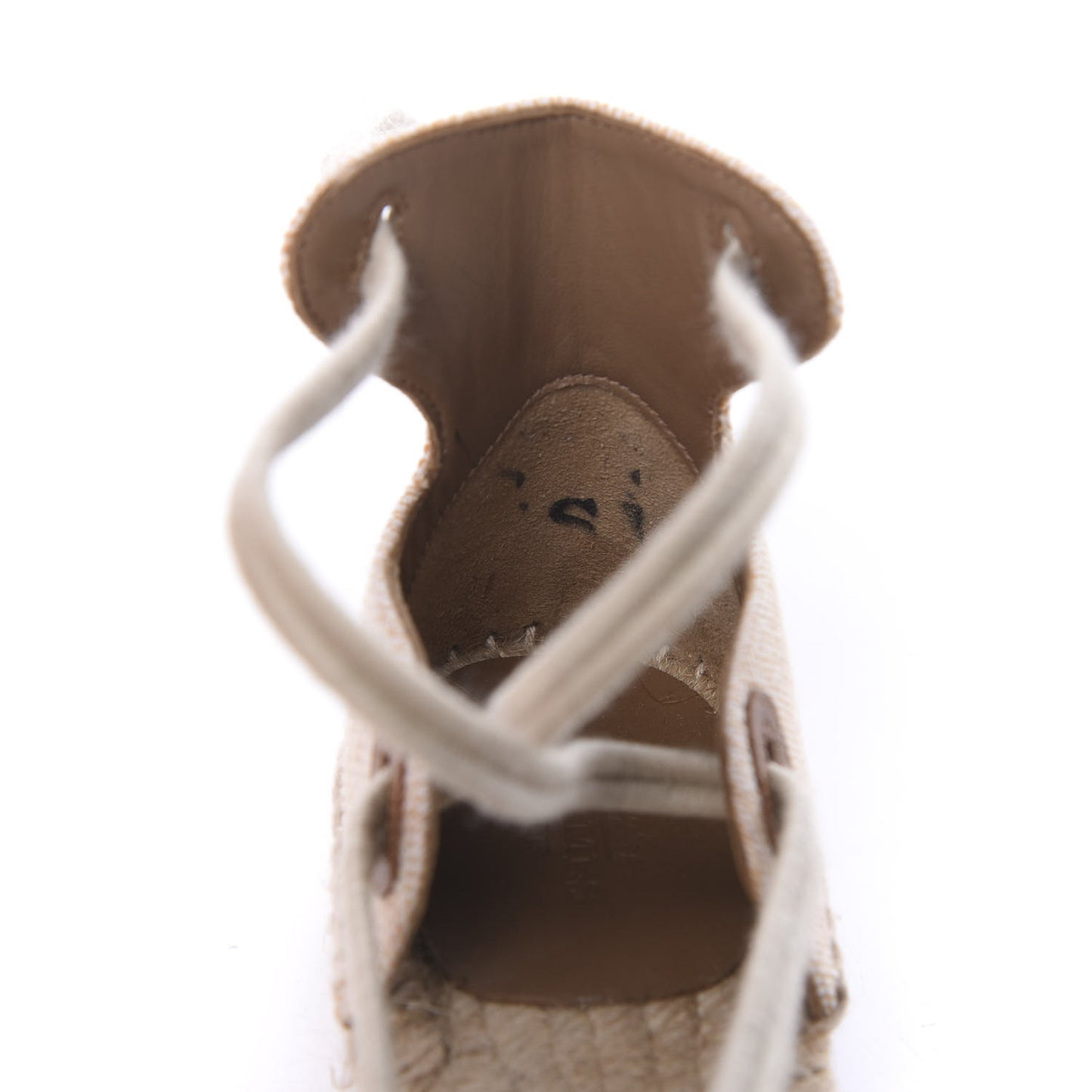 Cotton Ole Drill Espadrille 35 Brume