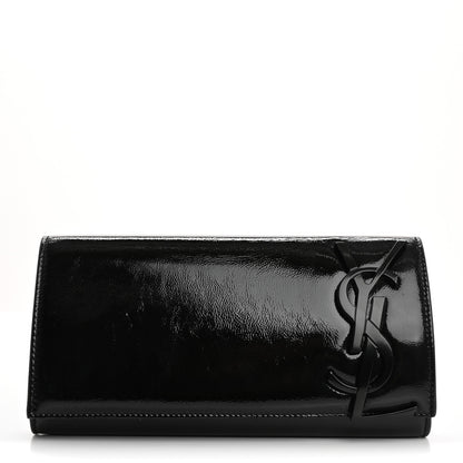 Saint Laurent Patent Smoking Clutch Black 1 of 10