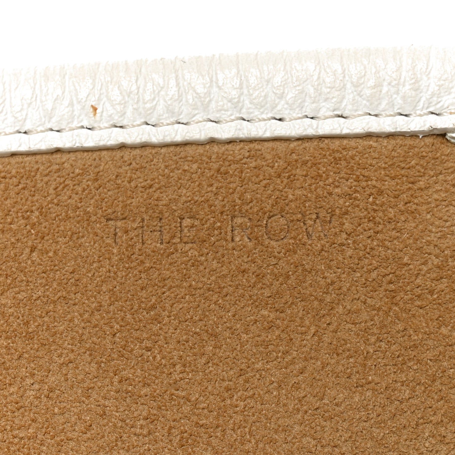 Grained Calfskin Large N/S Park Tote Ivory