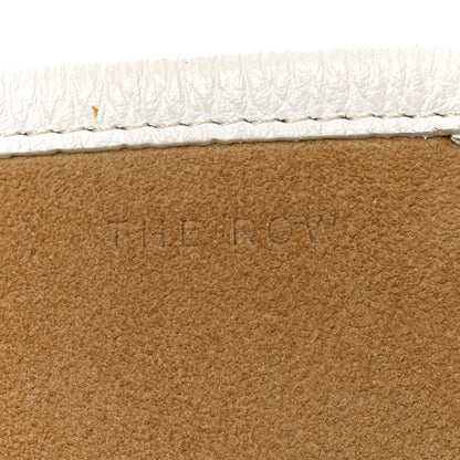 The Row Grained Calfskin Large N/S Park Tote Ivory 5 of 10