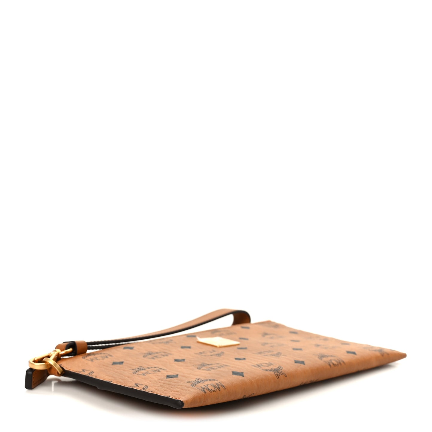 Visetos Aren Wristlet Card Pouch Cognac