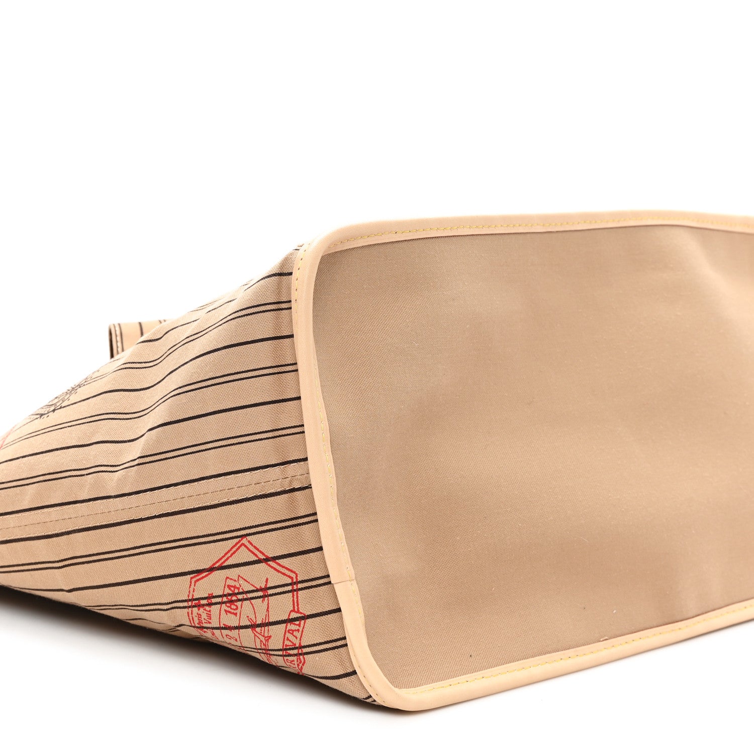 Louis Vuitton Monogram Stamped Inside Out Neverfull Bandouliere GM Beige 11 of 15