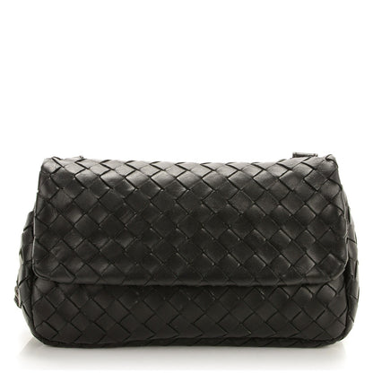 Bottega Veneta Nappa Intrecciato Small Chain Crossbody Black 1 of 9