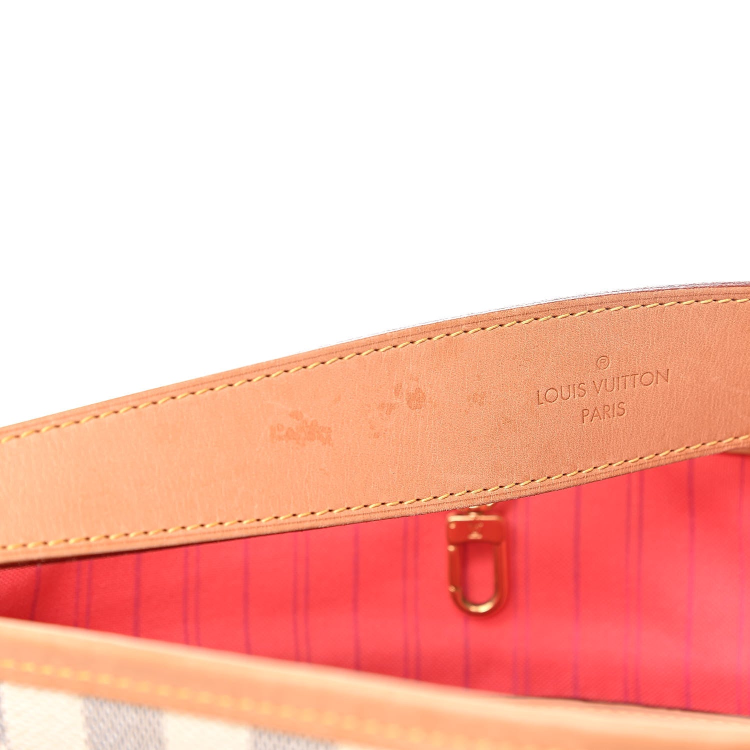 Louis Vuitton Damier Azur Delightful PM Pink 14 of 14