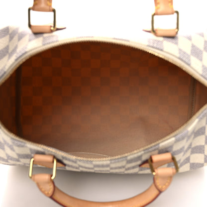 Louis Vuitton Damier Azur Speedy 30 5 of 13