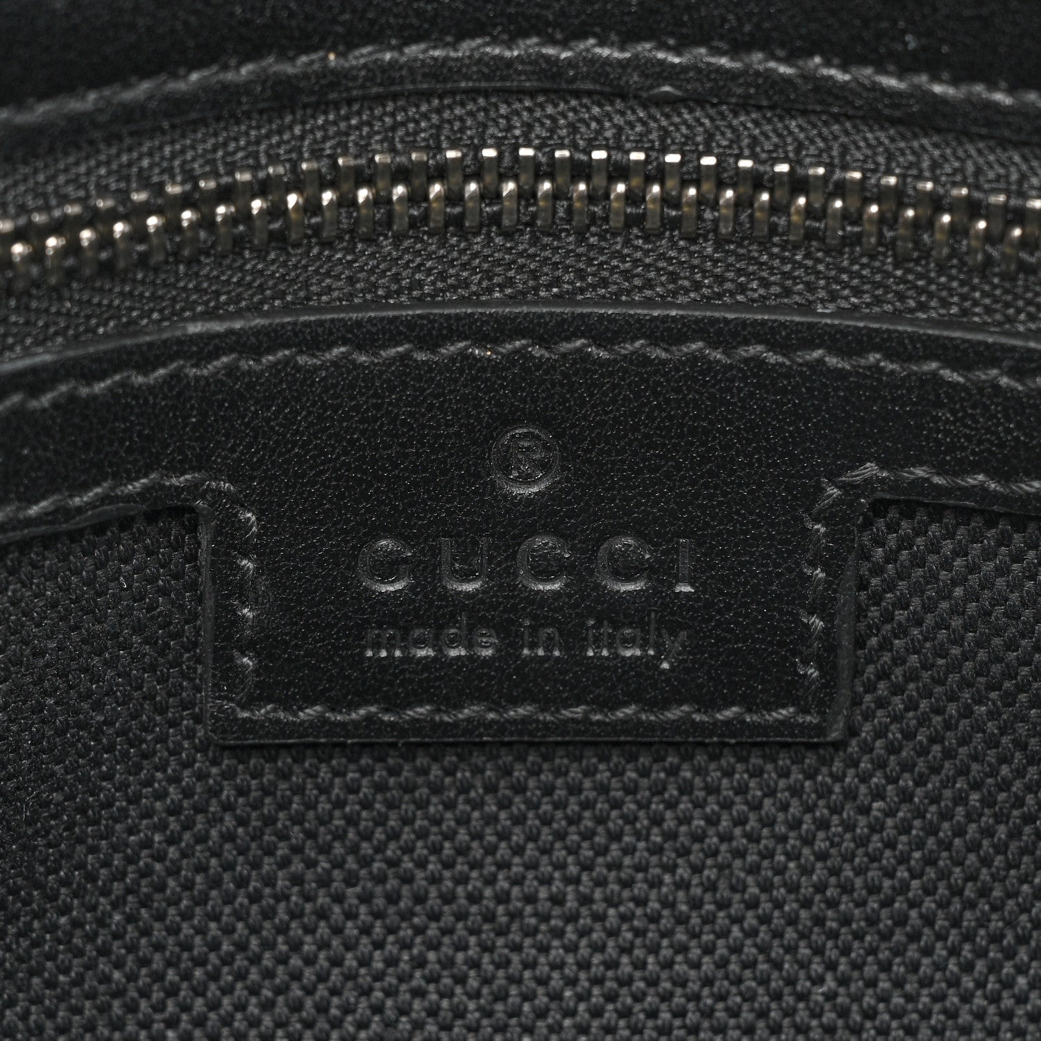 Gucci Calfskin Matelasse Monochrome Small GG Marmont Shoulder Bag Black 7 of 14