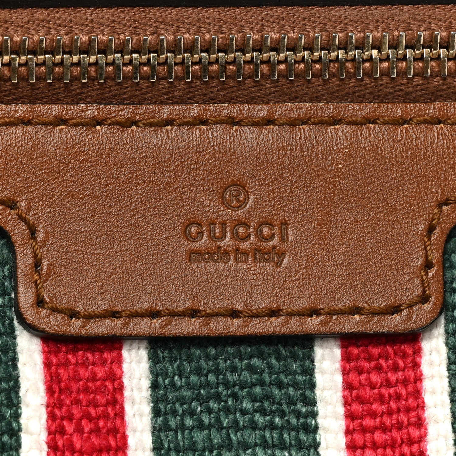 Gucci Canvas Vintage Web Medium Boston Off White 15 of 16